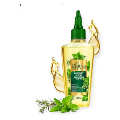 DABUR VATIKA AFRO NATURALS ROSEMARY MINT HAIR OIL 100ML