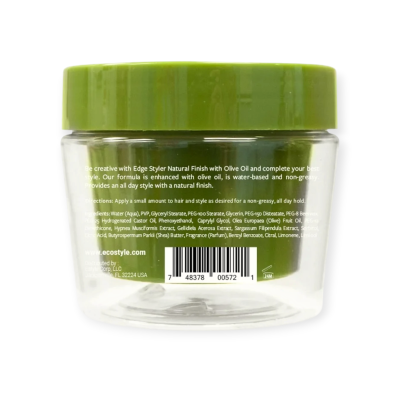 ECO STYLE EDGE STYLER NATURAL FINISH WITH OLIVE OIL 3OZ