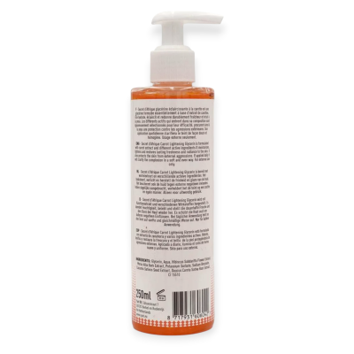 SECRET D'AFRIQUE SKIN LIGHTENING CARROT GLYCERINE 250ML