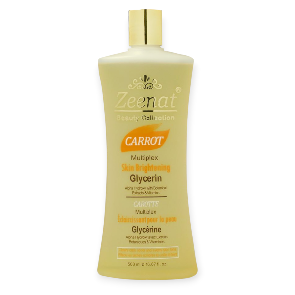 ZEENAT CARROT MULTIPLEX SKIN LIGHTENING GLYCERIN 500ML
