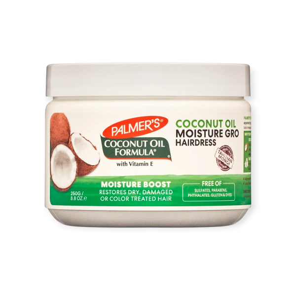 PALMER'S COCONUT OIL FORMULA COCONUT OIL MOISTURE GRO HAIRDRESS 250G