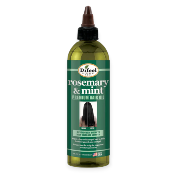 DIFEEL ROSEMARY & MINT NATURAL HAIR OIL 8OZ