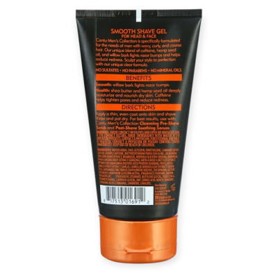 CANTU MENS SMOOTH SHAVE GEL FIGHTS RAZOR BUMPS 5OZ